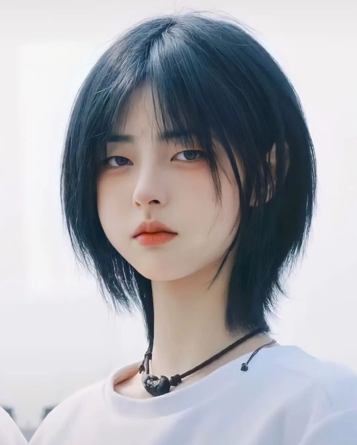 Justina Xie Short Hair, Justina Xie Haircut, Girl Tomboy Hair, Tomboy Haircut Girl, Fesyen Rambut Pendek, Tomboy Haircut, Justina Xie, Ulzzang Short Hair, Tomboy Hairstyles