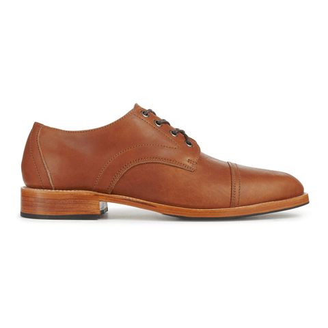 Men's Handcrafted Leather Derby Dress Shoes | The Marco – Adelante Made-To-Order Semi-formal Bridle Leather Oxfords With Almond Toe, Fitted Cap Toe Loafers For Derby, Almond Toe Oxfords With Leather Lining For Derby, Derby Oxfords With Almond Toe And Leather Lining, Fitted Wingtip Leather Shoes With Goodyear Welt, Fitted Loafers With Rubber Sole For Derby, Classic Oxfords With Goodyear Welt Construction, Fitted Goodyear Welt Wingtip Leather Shoes, Classic Almond Toe Leather Shoes For Derby