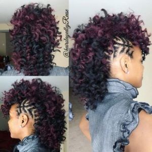 Two Braids With Weave, Braid Hairstyles With Weave, Mohawk Braid Styles, Mohawk Braids, Hairstyles With Weave, Weave Braid, Hairstyles Weave, Braided Mohawk Hairstyles, Braided Mohawk