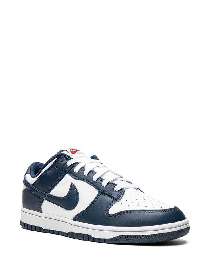 Nike Dunk Low Retro "USA" Sneakers - Farfetch Retro Dunks, Nike Retro, Swoosh Logo, Retro Sneakers, Nike Dunk Low, Dunk Low, Nike Dunk, Nike Dunks, Golden Goose Sneaker