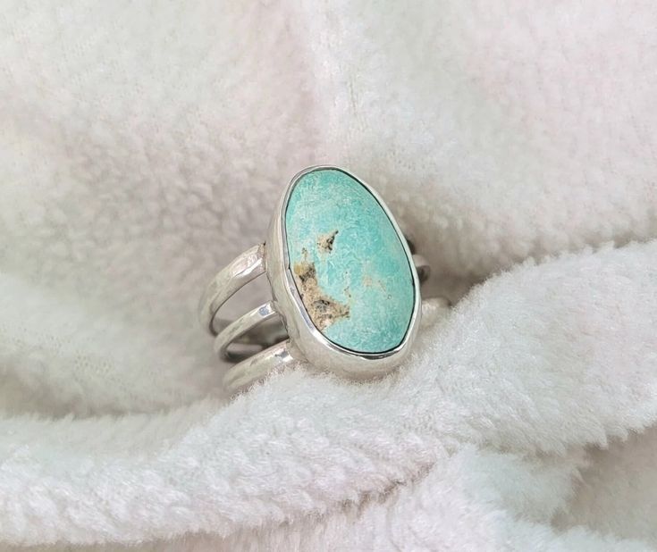 Turquoise Ring, CHOOSE Your STONE and SIZE Sterling Silver Ring, Handmade Statement Ring, Western Turquoise Ring, Arizona Big Turquoise Ring - Etsy Turquoise Emerald Ring As Gift, Turquoise Jewelry Western, Ring Boy, Western Turquoise, Morenci Turquoise, Golden Ring, Textured Ring, Royston Turquoise, Garnet Ring