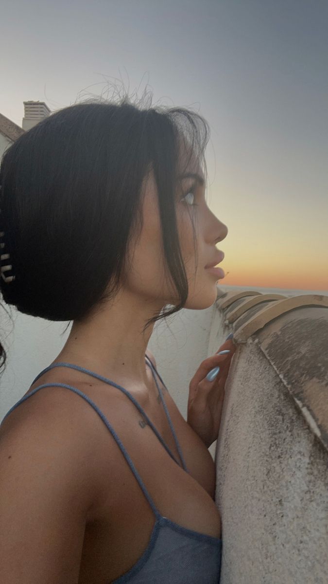 Perfect Side Profile Aesthetic, Nose Job Inspo Side, Perfect Nose Aesthetic Side Profile, Gorgeous Side Profile, Nose Job Side Profile, Nose Job Nose, Side Profile Goals, Cute Button Nose Aesthetic, Small Button Nose Aesthetic