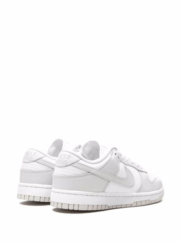 Nike Dunk Low "Photon Dust" Sneakers - Farfetch Swoosh Logo, Low Sneakers, Nike Dunk Low, Nike Cortez Sneaker, Dunk Low, Nike Air Force Sneaker, Nike Dunk, Nike Dunks, Sneakers White