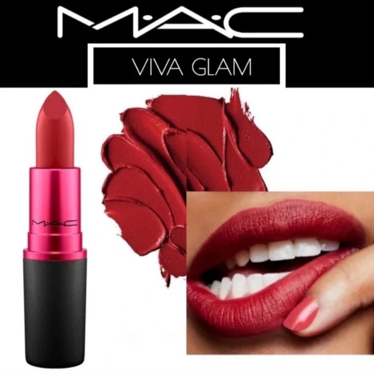 Mac Matte Lipstick Viva Glam Sia Nib Discountined Makeup Mac, Mac Matte Lipstick, Viva Glam, Mac Makeup, Matte Lipstick, Makeup Lipstick, Makeup Cosmetics, Mac Cosmetics, Womens Makeup