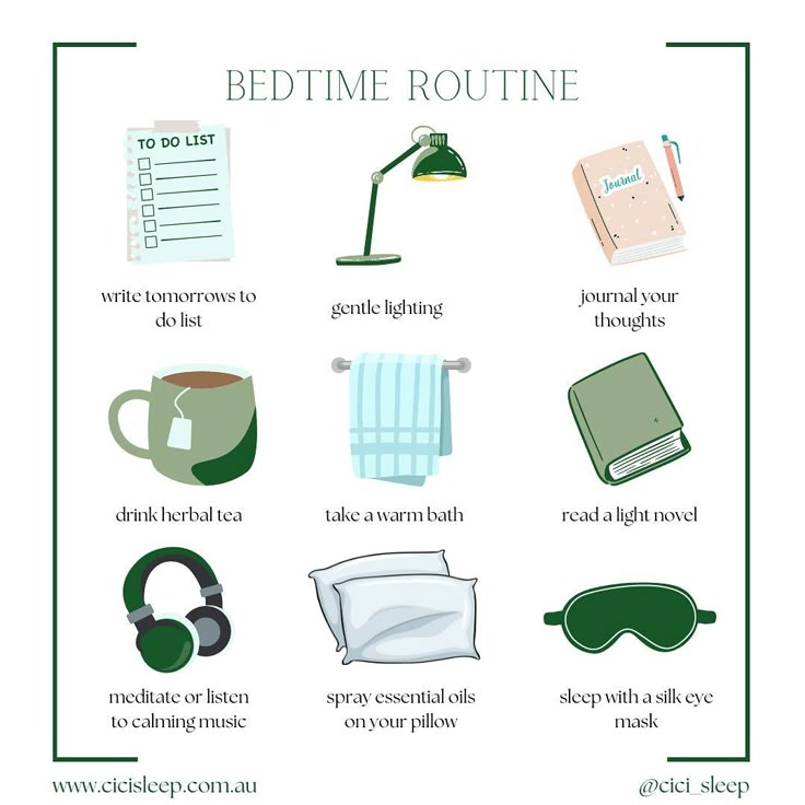 Bedtime routine for better sleep 💤 A routine is key to help trigger the body into winding down. Try one or two from this list before bed. Done consistently your body will soon associate these rituals as a sleep trigger. Nighty night xx School To Do List Printable, School To Do List, School Night Routine, Sleeping Issues, Sleep Products, To Do List Printable, Sleep Rituals, Sleep Deprived, Calming Music