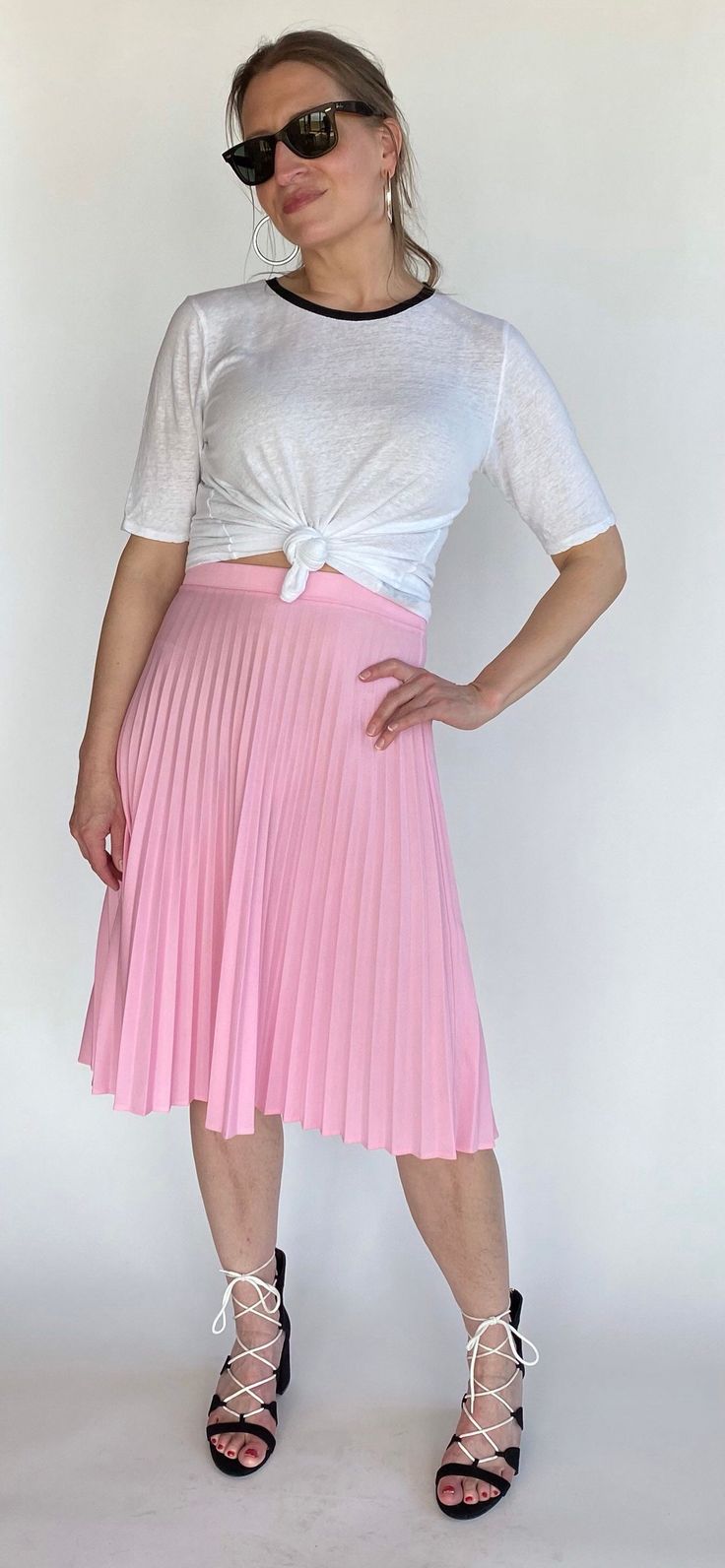 70's pink pleated skirt Pink A-line Bottoms For Party, Fitted A-line Tennis Skirt For Spring, Pink A-line Pleated Skirt, Feminine A-line Pleated Skirt, Trendy Spring Tennis Skirt With Accordion Pleats, Trendy Tennis Skirt With Accordion Pleats For Spring, Casual Pink A-line Bottoms, Trendy Pleated Flared Skirt, Trendy Flared Pleated Skirt