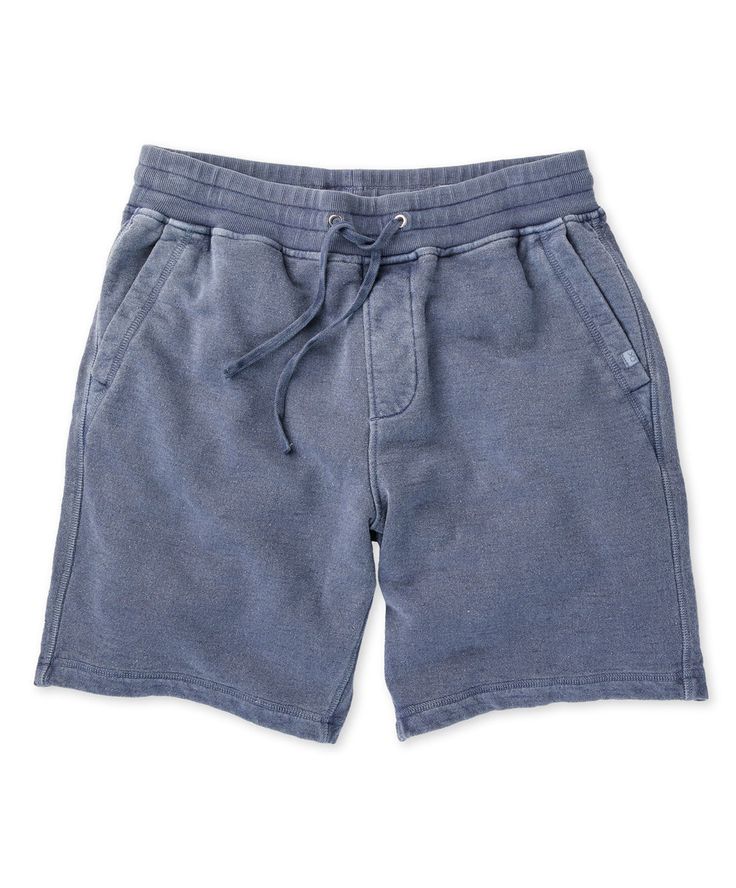 Legendary comfort cut from a feel-good French terry knit in a blend of organic cotton and hemp for the perfect balance of heft and softness. Relaxed Cotton Shorts For Lounging, Comfortable Cotton Shorts For Lounging, Comfortable Cotton Lounging Shorts, Casual Relaxed Fit Shorts For Relaxation, Cozy Cotton Shorts For Relaxation, Casual Cotton Bottoms For Relaxation, Casual Soft Texture Shorts For Lounging, Casual Shorts With Soft Texture, Cotton Athleisure Shorts For Relaxation