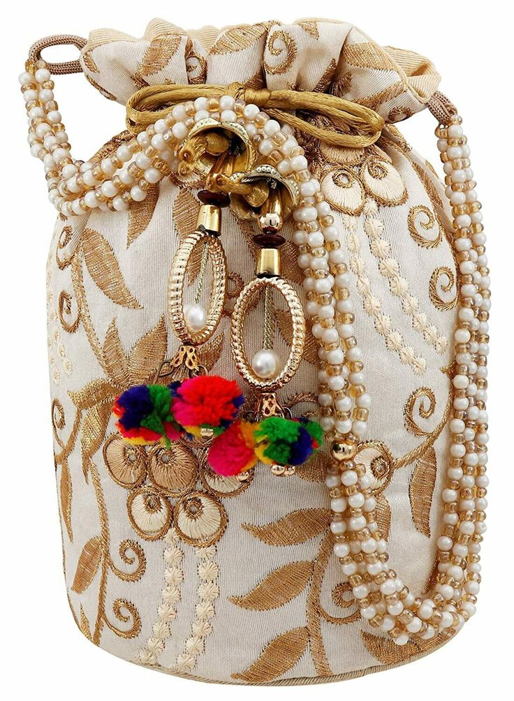 Product details: Dimension : H*W*L (cm) : 21*11*13, Size : Regular, Closure : Draw-string, Material : Embroidery Raw Silk , Occasion : casual, evening, bridal, wedding, party, Compartment: one It has a braid string on the top for ease to carry and also having beautiful handle, made with high quality pearls which look awesome and easy to carry. Used to carry earrings, rings, bracelets and other jewelry items. Coins, cards with easy accessibility which keeps your items anti-dust. Other usage as st Black Desktop, Potli Bag, Potli Bags, Casual Evening, New Traditional, Rings Bracelets, Purse Accessories, Earrings Rings, Stylish Bag