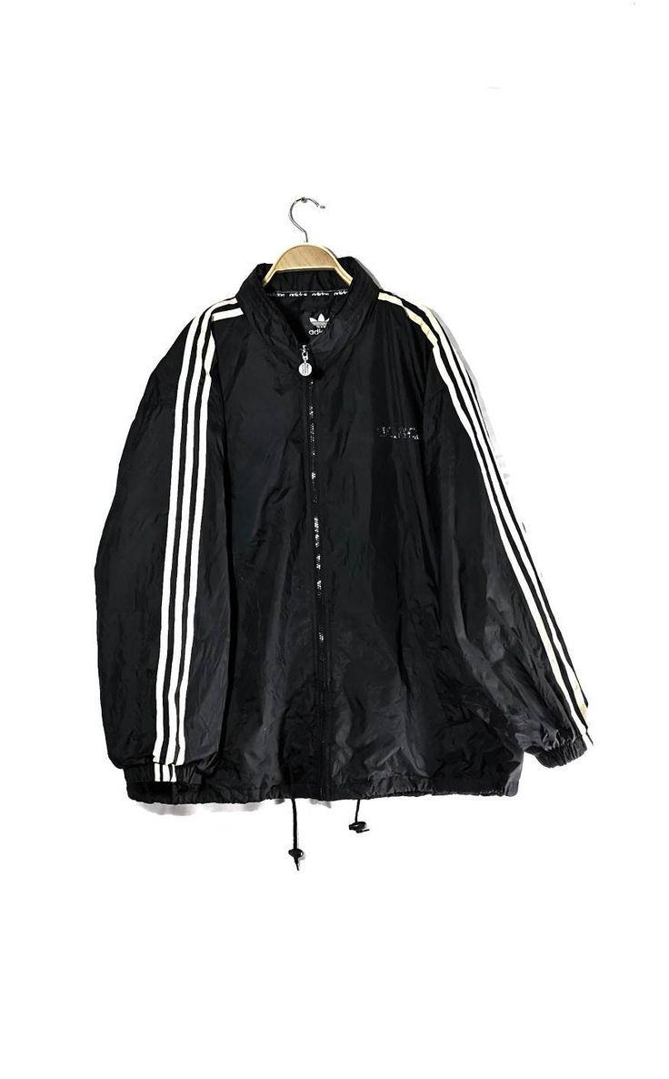 "📌ACTUAL MEASUREMENTS   ➡️Label: Adidas   ➡️Size on Tag: 100   ➡️Armpit to Armpit: 25 \"inch   ➡️Collar to hem (Lenght): 30 \" inch   ➡️Colour: Black   ➡️Material: view picture's   ➡️PLEASE CHECK THE MEASUREMENTS CAREFULLY AND MAKE SURE THE ITEMS MATCH YOUR BODY ⬅️   ➡️Condition: Good condition   ➡️All details: View picture's   📌ATTENTION    All previously used items except those specified. Please understand the state of the item   📌PAYMENT   Receives only 'PAYPAL'   📌OTHERS   ➡️All items wi Air Force Sweatshirt, Fendi Scarf, Body Condition, Vintage Fendi, Vintage Crewneck, Kimono Cardigan, Waterproof Jacket, Vintage Adidas, Dhl Express