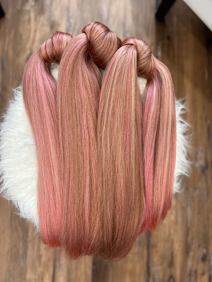 613 And Pink Knotless Braids, Brown And Pink Mixed Braids, Rose Gold Braiding Hair, Color 30 Cornrows, Color 30 And Pink Braids, Pink Brown Blonde Braids, Pink And Blonde Hair Black Women Braids, Pink Micro Braids, Hair Mixing Braids