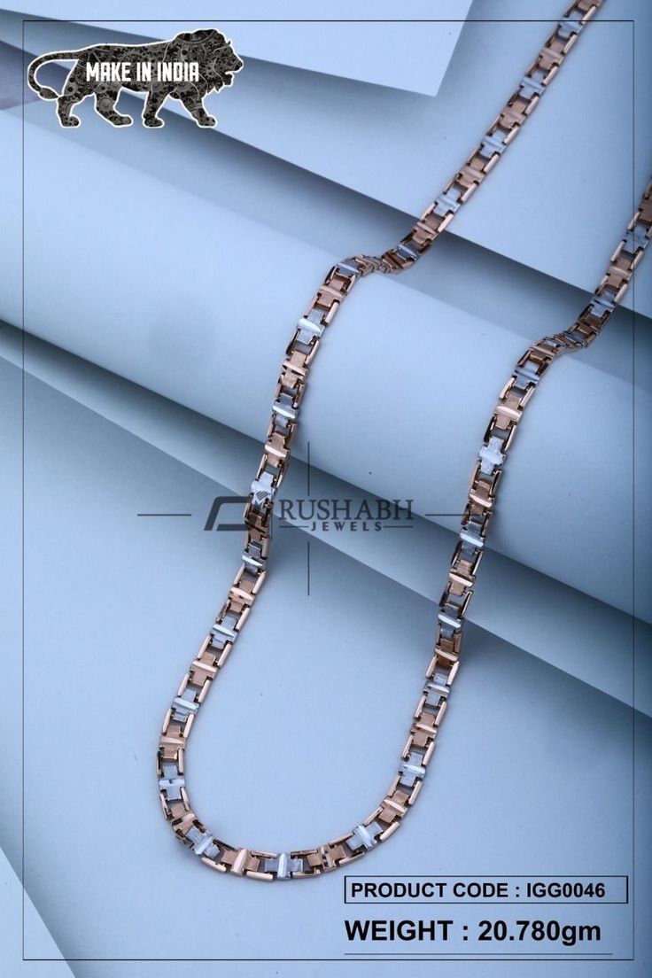 "𝐒𝐭𝐲𝐥𝐞 𝐢𝐬 𝐚 𝐰𝐚𝐲 ���𝐨𝐟 𝐥𝐢𝐟𝐞" Weight:- 20.780 Grams #rushabhjewels #italian #chain #men #stylish #jewel #trendalert #newstyle #amazing #shopping #contactus #happycustomer #birthdaygift #surprise #shopmore Italian Gold Chain, Mens Bracelet Gold Jewelry, Gold Chain Men, Italian Chain, Engagement Rings Couple, Platinum Chain, Wedding Jewellery Collection, Mens Gold Bracelets, Gold Chains For Men