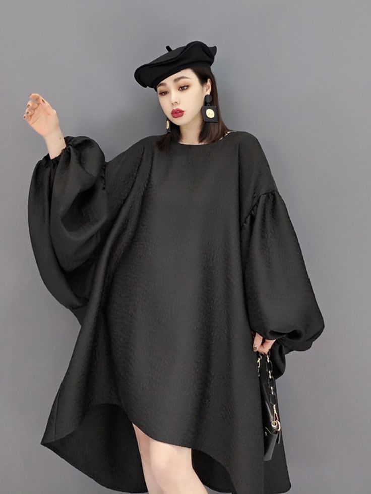 SPECIFICATIONSitem: 5E8839collar type: round NeckStyle: CasualSleeve Style: Batwing SleeveSleeve Length(cm): FullSilhouette: STRAIGHTSeason: Spring/SummerRelease Date: Spring 2022Place Of Origin: China (Mainland)Pattern Type: SolidOrigin: Mainland ChinaNeckline: O-NeckModel Number: 153 0.35Material: Cotton,PolyesterGender: WOMENFit Type: Regulai FitFabric Type: ChiffonElasticity: Non StrechDresses Length: Knee-LengthCN: GuangdongBrand Name: SHENGPALAEAge: Ages 25-35 Years Old Fall Lantern Sleeve Dresses In Solid Color, Fall Solid Color Lantern Sleeve Dresses, Fall Dresses With Lantern Sleeves In Solid Color, Solid Lantern Sleeve Fall Dresses, Solid Lantern Sleeve Dresses For Fall, Solid Color Lantern Sleeve Fall Dresses, Solid Color Lantern Sleeve Dresses For Fall, Oversized Long Sleeve Maxi Dress For Fall, Fall Dresses With Lantern Sleeves