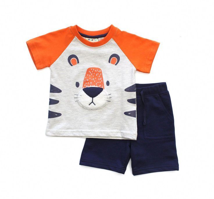 Baby boy clothes Baba Suit, Kids Clothes Sale, Kids Garments, Childrens Clothing Boutique, Socks Pattern, Tiger Face, Kids Fashion Clothes