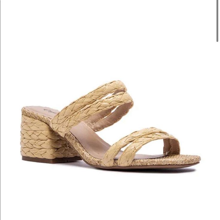 Reposhing This Item I Purchased From @J0211. Unfortunately, They Were A Little Too Small For My Feet Since I’m Between Sizes. Questions? Leave A Comment Below! Summer Straw Sandals With Block Heel, Summer Beach High Heel Mules, Adjustable Chic Heels For Vacation, Beige Summer Heels For Vacation, Summer Sandals With Adjustable Block Heel, Natural Open Heel Mules For Summer, Summer Heels For Beach Season In Natural Color, Summer Heels With Open Heel For Vacation, Summer Open Heel Heels For Vacation