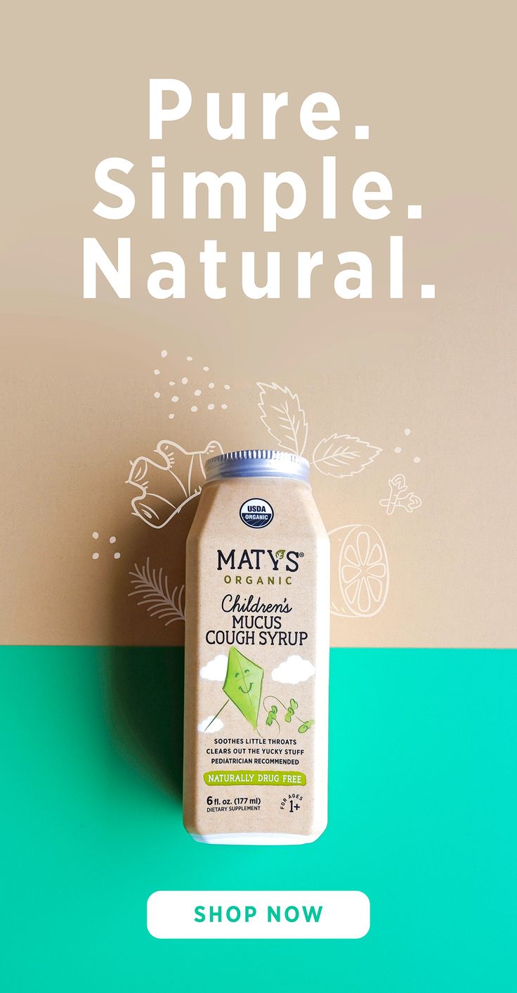 a carton of mayo's cold pressed cough syrup on a green and beige background