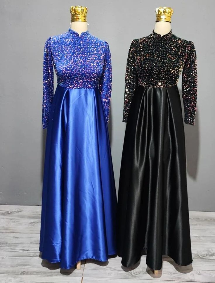 A-Line Evening Gown Sparkle Christmas Red Green Dress Wedding Guest Fall Floor Length Long Sleeve High Neck Satin with Sequin A-line Dress For Christmas Banquet, Blue Dress For Wedding Party Season, Royal Blue Floor-length Ball Gown For Banquet, Blue Dresses For Wedding And Party Season, Royal Floor-length Ball Gown For Banquet, Blue Dress For Wedding And Party Season, Royal Floor-length Ball Gown For Banquets, Long Sleeve Festive Gown For Party Season, Long Sleeve Gown For Festive Party Season