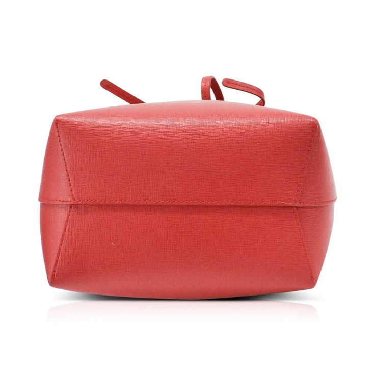 Mansur Gavriel small bucket bag in red leather with gold hardware. Features adjustable crossbody strap and top drawstring closure. Brand = Mansur Gavriel Condition = 8/10, very good. Hair-line scratches on the bottom. Dimensions = 10" x 7.75" x 4" Strap Drop =23" -27" Material = Canvas and leather Hardware = Gold SKU = 15921-3 Red Formal Crossbody Bucket Bag, Formal Red Crossbody Bucket Bag, Red Crossbody Bucket Bag For Formal Occasions, Luxury Red Top Handle Bucket Bag, Designer Red Bucket Bag For Formal Occasions, Formal Red Top Handle Bucket Bag, Red Formal Top Handle Bucket Bag, Red Leather Bucket Bag, Red Formal Bucket Bag With Adjustable Strap