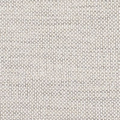 an upholstered white and grey fabric textured with small circles on the surface