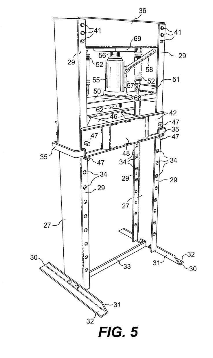 a drawing of a computer tower with the words fig 5 on it's side