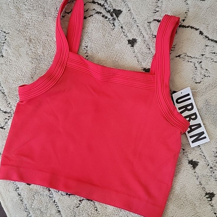 Nwt Seamless Bra Top From Urban Outfitters. Stretchy, Ribbed Material. Color Is Red Berry. Size Listed Is Xsmall/Small, Fits Like Xsmall. Ulta Skin, Seamless Bra Top, Chic Tattoo, Preppy Clothes, Outfit Shopping, Casual Preppy Outfits, Dr Pepper, Summer Fits, Seamless Bra