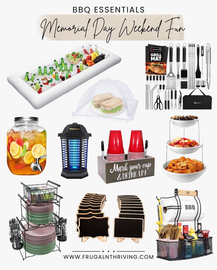 Did someone say cookout?! Grab all your grilling and party planning essentials if you’re hosting the BBQ this year. These must-haves will help you make sure your party runs smoothly so you can kick back and relax (or at least pretend to). #summer #summertime #cookout #bbq #gather #outdoors Follow my shop @kristyleo on the @shop.LTK app to shop this post and get my exclusive app-only content! #liketkit #LTKParties #LTKSeasonal #LTKHome @shop.ltk ✨Direct Link ➡️ https://liketk.it/4FNWF ✨Lin... Bbq Essentials, Party Planning, This Year, Grilling, Party Ideas, Canning, Quick Saves