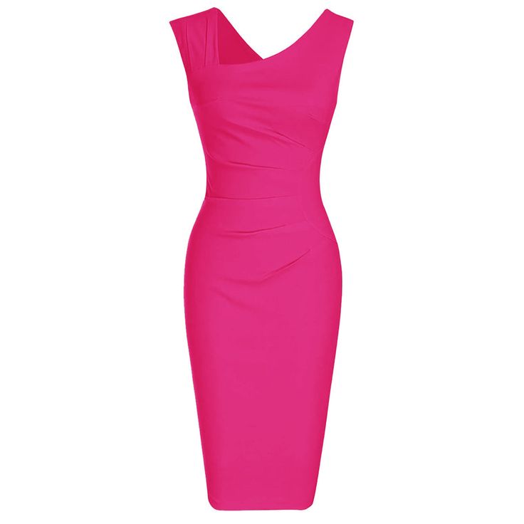 Haute Edition Women's Ruched Shoulder Bodycon Sheath Dress Elegant Sleeveless Dress With Ruched Bodice For Formal Occasions, Elegant Sleeveless Formal Dress With Ruched Bodice, Dressy Midi Dress With Asymmetrical Neckline, Elegant Formal Sleeveless Dress With Ruched Bodice, Elegant Ruched Sleeveless Formal Dress, Ruched Bodycon Dress With Fitted Bodice For Formal Events, Feminine Sleeveless Formal Dress, Elegant Ruched Sleeveless Dress, Ruched Sleeveless Dress For Formal Occasions