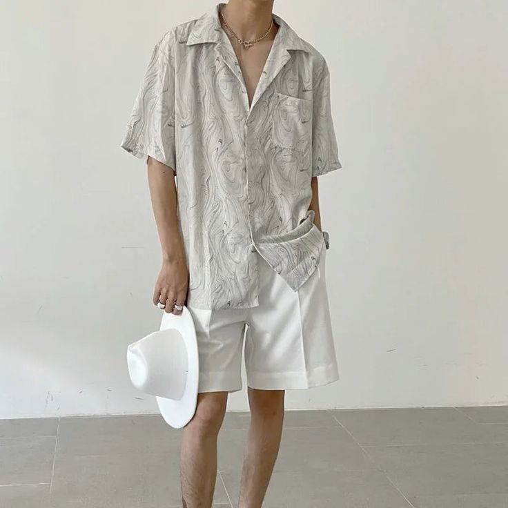 SPECIFICATIONS Applicable Scene: Beach Style: Beach Origin: Mainland China CN: Guangdong Material: POLYESTER Shirts Type: Casual Shirts Sleeve Length(cm): short Applicable Season: summer Collar: Turn-down Collar Closure Type: Single Breasted Sleeve Style: regular Gender: MEN Fabric Type: Broadcloth Pattern Type: Print Item Type: SHIRTS update.24.03 Summer Fashion Men, Hawaiian Top, Retro Wave, 120 Lbs, 150 Lbs, Retro Waves, Wave Print, Sleeve Pattern, Beach Shirt