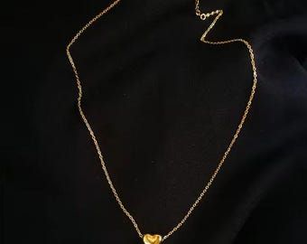 Elegant Long Crystal Necklace For Gift, Gold Necklace For Valentine's Day Party, Elegant Heart-shaped Crystal Necklace, Elegant Rose Gold Heart Necklace, Elegant Gold Plated Clavicle Chain Necklace, Elegant Gold Plated Crystal Clavicle Necklace, Elegant Gold Plated Clavicle Chain Crystal Necklace, Elegant Heart Shaped Crystal Clavicle Necklace, Elegant Gold-plated Crystal Clavicle Necklace