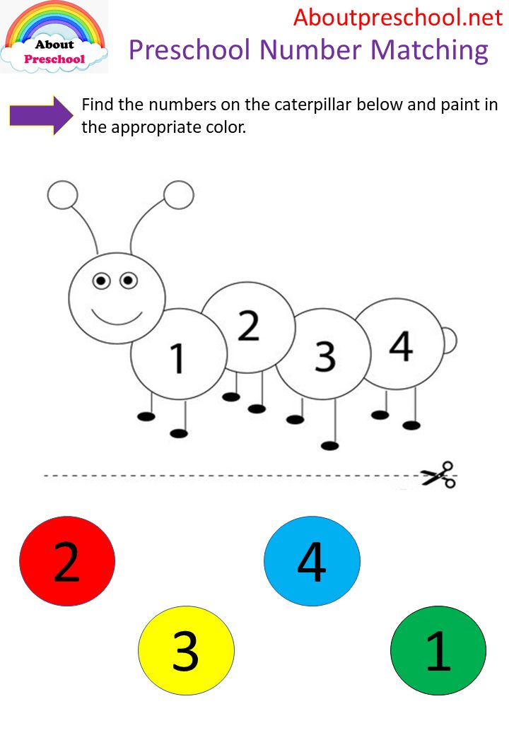 the number 1 and 3 worksheet for children to learn how to draw numbers