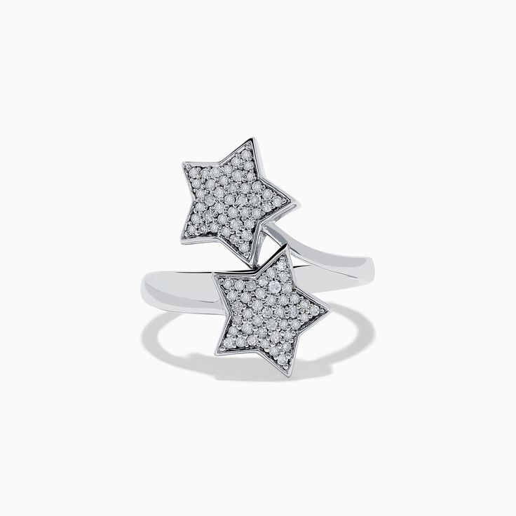 Novelty 925 Sterling Silver and Diamond Star Ring Silver Star-shaped Diamond Ring Gift, Sterling Silver Star-shaped Diamond Ring For Anniversary, Sparkling Silver Star-shaped Jewelry, Sparkling Silver Star Jewelry, Elegant Star-shaped White Gold Diamond Ring, Elegant White Gold Star Diamond Ring, Sterling Silver Star-shaped Diamond Promise Ring, Silver Star-shaped Formal Jewelry, Silver Star-shaped Diamond Ring For Anniversary