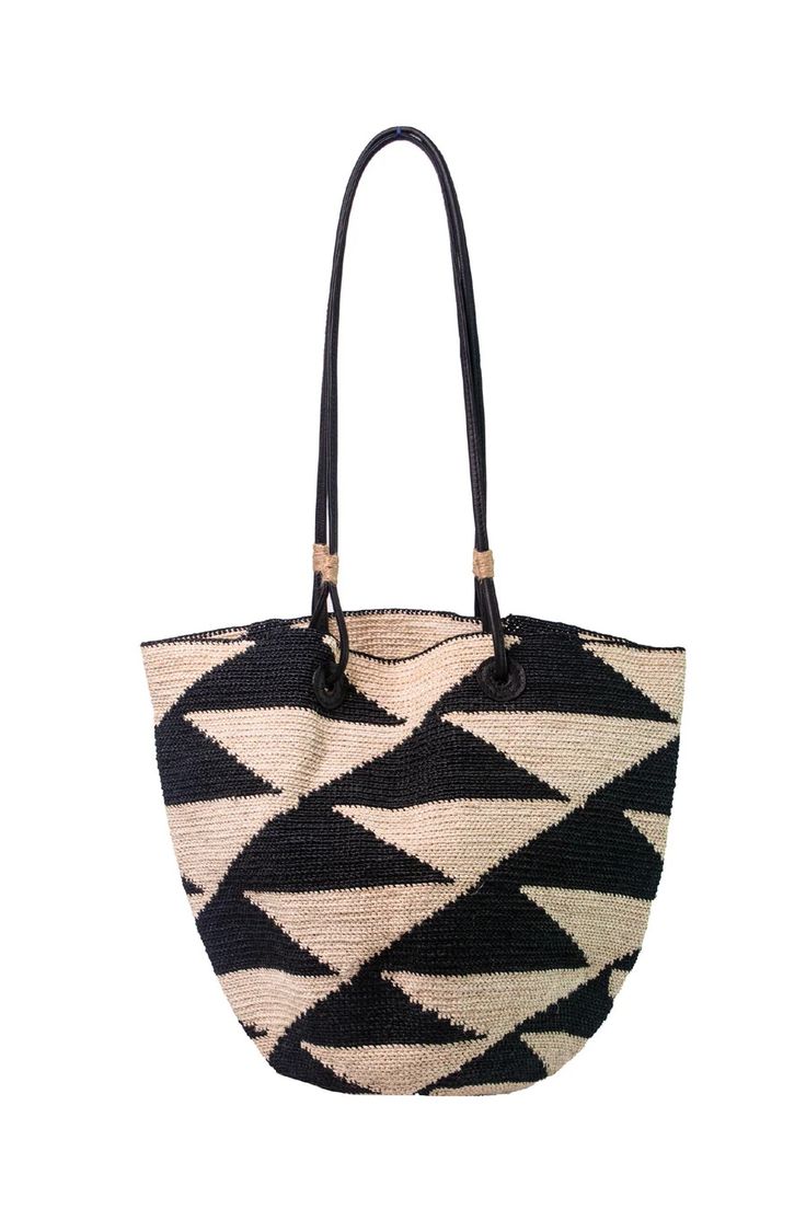 Shigra Medium Carry All – Sensi Studio Black Woven Beach Bag Made Of Natural Fiber, Straw Woven Bag For Everyday Use, Artisan Crochet Woven Bag For Daily Use, Black Straw Bag For Market, Black Handwoven Crochet Basket Bag, Black Handwoven Basket Crochet Bag, Artisan Natural Woven Crochet Bag, Artisan Natural Crochet Woven Bag, Weaving Crochet Bucket Bag For Vacation