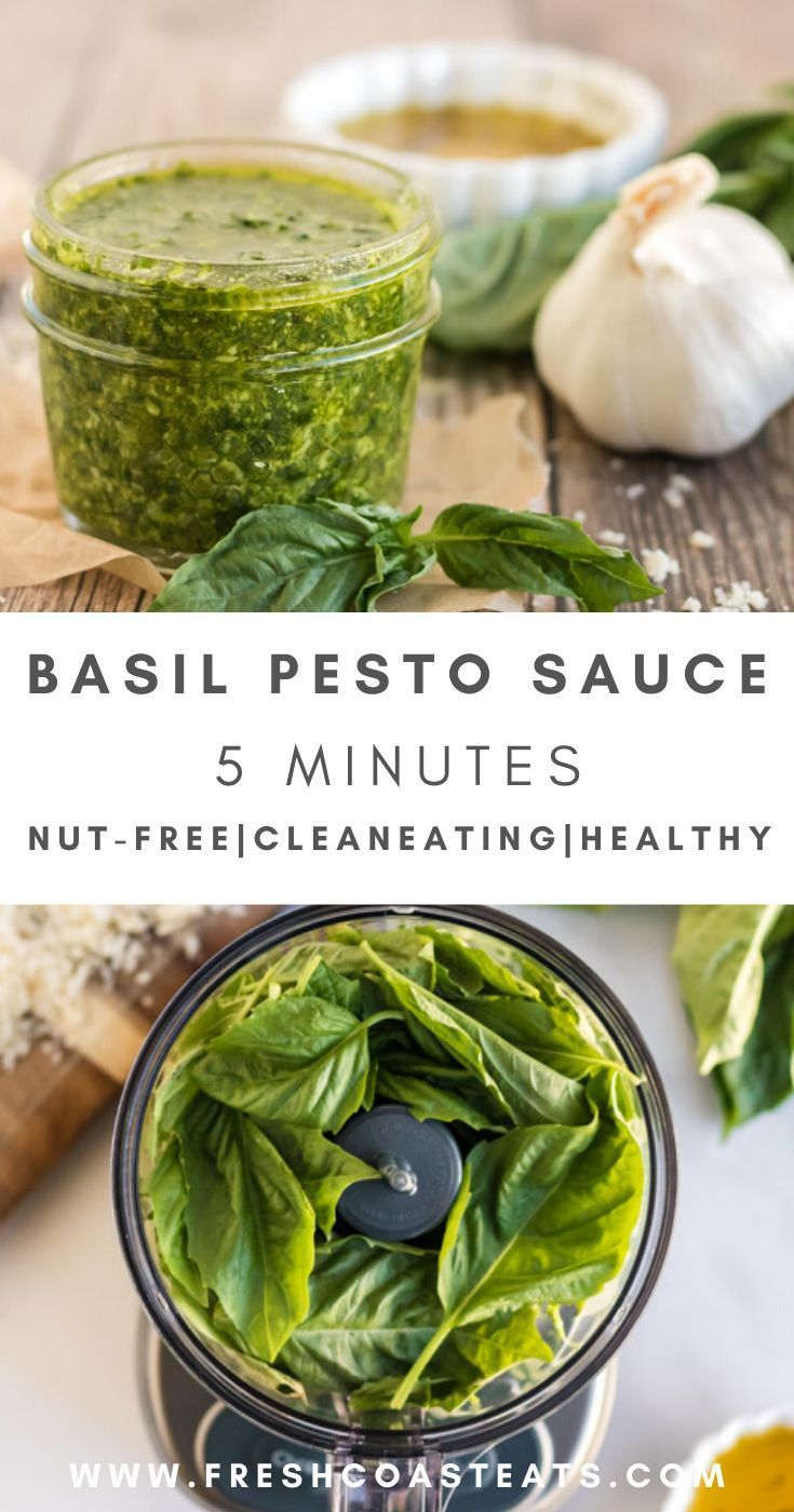 basil pesto sauce 5 minutes and nut - free, gluing healthy dressing