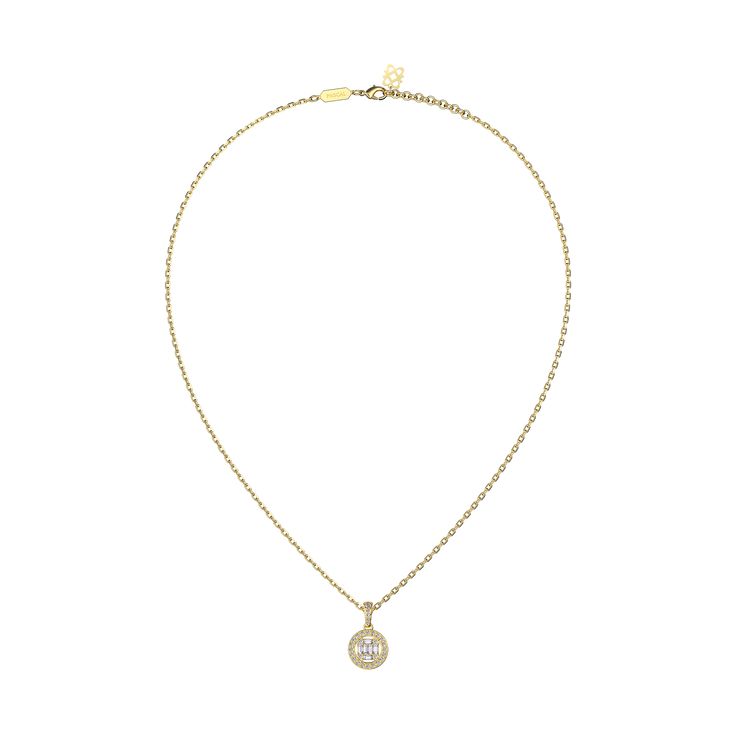 Design: Pascal's Cluster Series represents timeless sophistication and individuality. This pendant seamlessly blends the classic allure of round diamonds encircling exquisite baguette-cut diamonds. | Gold Color: 18K Gold Vermeil (Not to be confused with regular gold plating, our vermeil is a thick layer of 18k solid gold on sterling silver meaning it will last longer. You get the look & feel of gold jewelry at a fraction of the price) Silver Color: Sterling Silver (925 Sterling Silver is a light Square Diamond Pendant, Silver Meaning, Baguette Cut Diamond, Square Diamond, Baguette Cut, Real Diamonds, Diamond Pendant, Gold Plating, Gold Vermeil