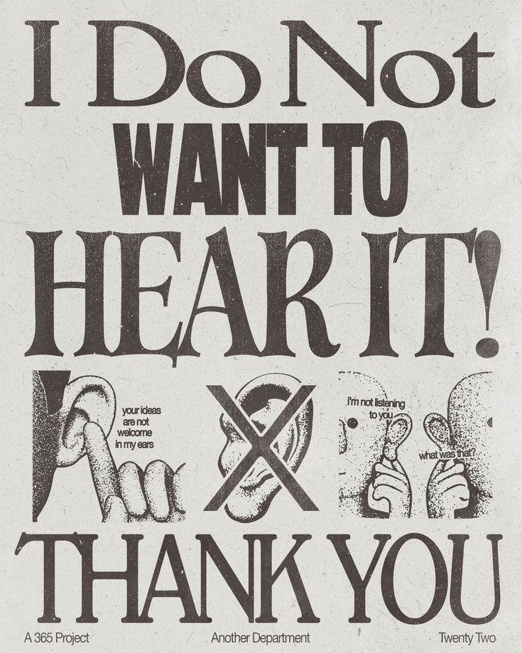 a poster with the words i do not want to heart it and x for you