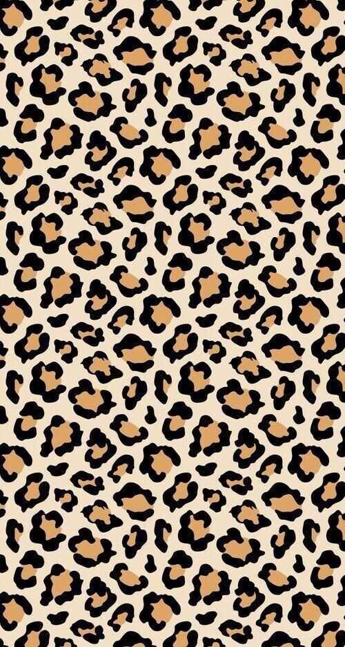 an animal print pattern in brown and black