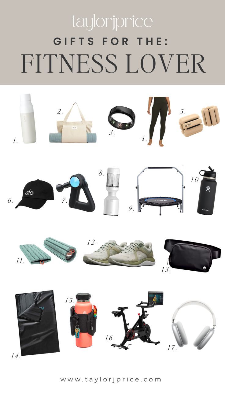 the ultimate gift guide for the fitness lover