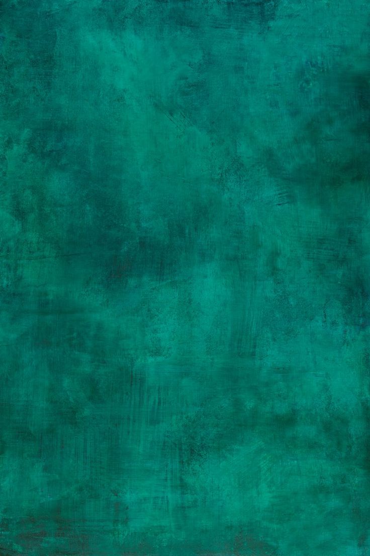 an abstract painting with green and blue colors