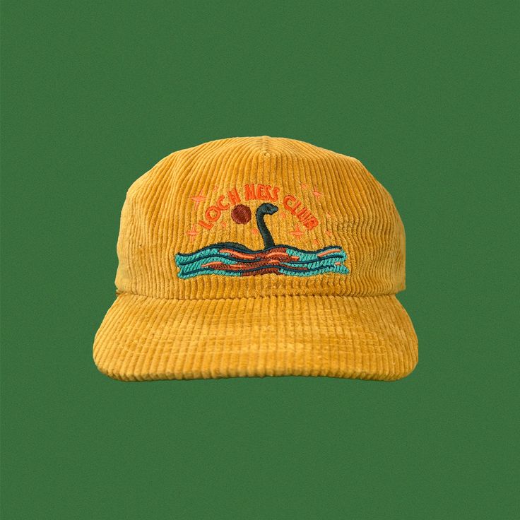 I want to believe. Embroidered directly onto a super soft corduroy hat, that's guaranteed to become your new favorite. As always, designed, digitized, and embroidered by me in my studio in Oregon! Each hat is made to order and made with the highest quality thread. If you're looking for a product made by the person who designed it, you've come to the right place! Please note: these hats are somewhere in between a flat bill and a curved bill. The brim can bend quite a bit to suite your preference. Fun Hats, Corduroy Hat, I Want To Believe, Brand Ideas, Hat Fits, Loch Ness, Diy Hat, Cool Hats, It's Hard