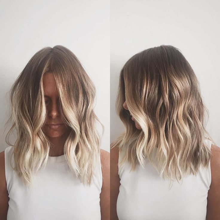 When it comes to medium-length hair, we're seeing lots of texture (loose waves and curls) combined with balayage. Tmavý Blond, Highlight Ideas, Blonde Balayage Highlights, Blond Balayage, Ombré Hair, Happy Hair, Hair Color And Cut, Hair Color Balayage, Beauty Ideas