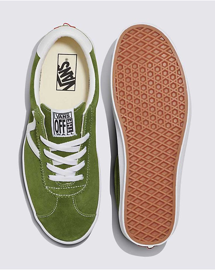 Sport Low Shoe Casual Dress Shoes Womens, Green Vans Sneakers With Rubber Waffle Outsoles, Vans Green Sneakers With Rubber Waffle Outsoles, Green Vans Sneakers With Gum Sole, Green Vans Sneakers With Rubber Sole, Vans Green Sneakers With Cushioned Footbed, Green Vans Sneakers With Cushioned Footbed, Green Vans Sneakers With Vulcanized Sole, Green Slip-on Sneakers For Skateboarding