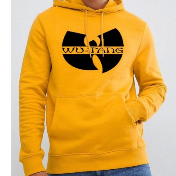 “ Wu - Tang” Brand New Pullover Hoodie. % Preshrunk Cotton Available In Different Sizes And Colors: Yellow/Black Logo, Black/White Logo, Red/Yellow Logo Plz Specify N The Comments Section. Bundle And Save. Reasonable Offers Are Welcome!!! Yellow Casual Top With Ribbed Cuffs, Casual Yellow Top With Ribbed Cuffs, Yellow Long Sleeve Sweater For Streetwear, Yellow Tops With Ribbed Cuffs For Streetwear, Casual Yellow Long Sleeve Sweatshirt, Yellow Tops For Fall Streetwear, Yellow Streetwear Sweatshirt, Yellow Cotton Sweater For Streetwear, Yellow Sporty Sweater For Streetwear