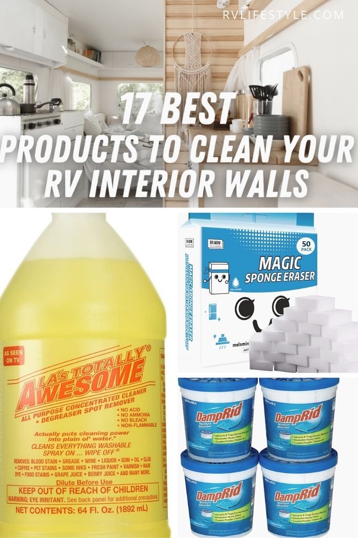 the best products to clean your rv interior walls and give them some life - saving energy