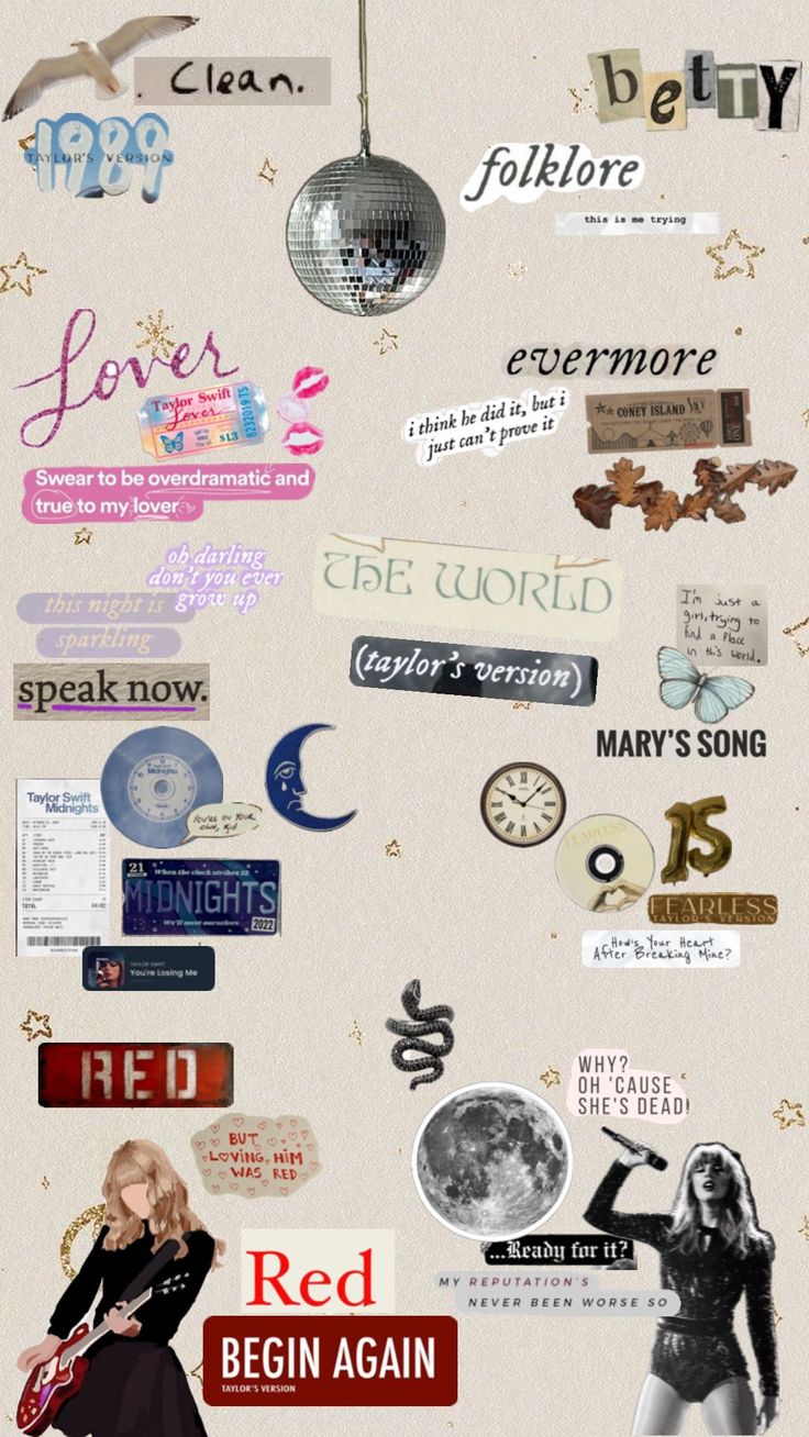 a collage of different types of stickers on a white background with the words red begin again