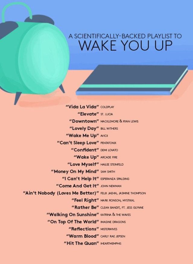 a poster with the words wake you up on it