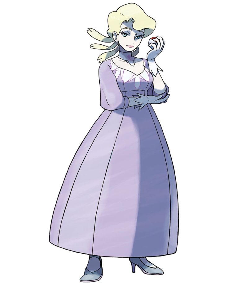 the princess in her purple dress