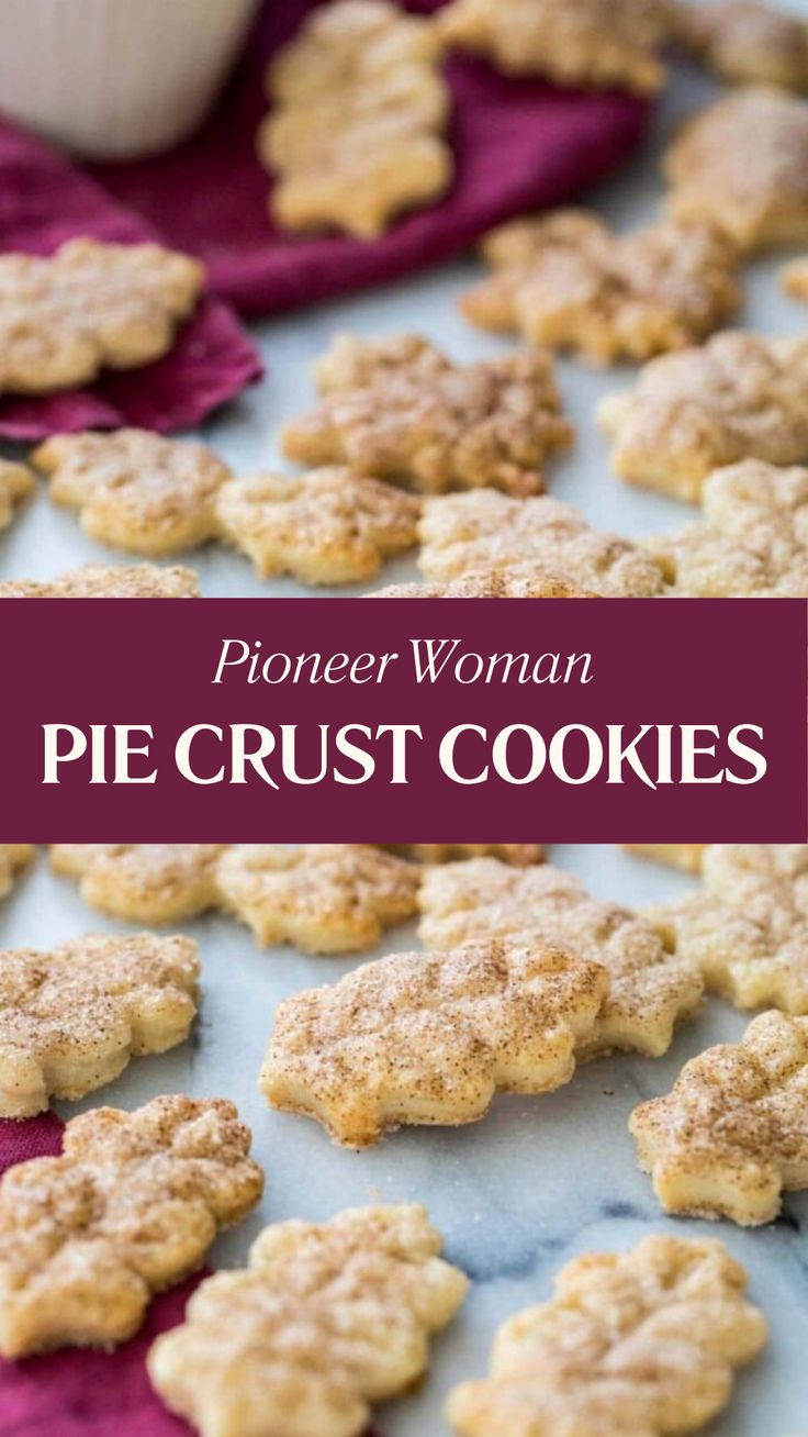 Pioneer Woman Pie Crust Cookies Piecrust Cinnamon Cookies, Cookies Made With Pie Crust, Pioneer Woman Recipes Desserts Cookies, Cinnamon Pie Crust Cookies, Cookies With Pie Crust, Split Seconds Cookies, Pie Crust Cookies Recipes, Dessert With Pie Crust Ideas, Dessert Recipes Using Pie Crust