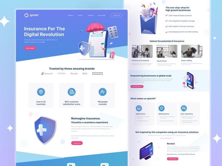 the landing page is designed to look like an electronic device