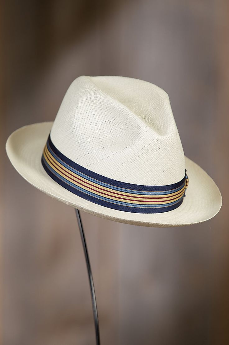 Fitted Toquilla Straw Panama Hat For Vacation, Classic Flat Bill Hat For Spring, Kentucky Derby Woven Panama Hat In Toquilla Straw, Kentucky Derby Woven Panama Hat, Classic Woven Panama Hat For Travel, Classic Woven Panama Hat For Spring, Classic Spring Woven Panama Hat, Fitted Brimmed Panama Hat For Outdoor, Fitted Flat Brim Panama Hat For Vacation