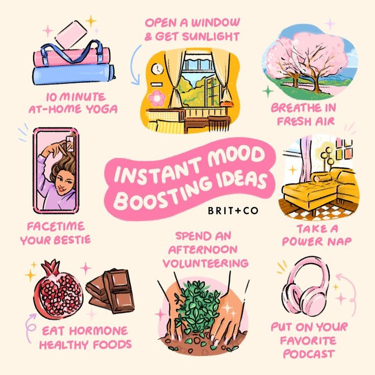 Feeling down? Keep these ideas in your back pocket to instantly boost your mood✨ ⁠ ⁠ open a window & get sunlight ⁠☀️ breathe in fresh air… | Instagram Pipe Cleaner Crown, Healthy Coping Skills, Zoom Meeting, Self Care Bullet Journal, Creative Life Quotes, Boost Your Mood, Mood Boosters, Peaceful Parenting, Mood Boost