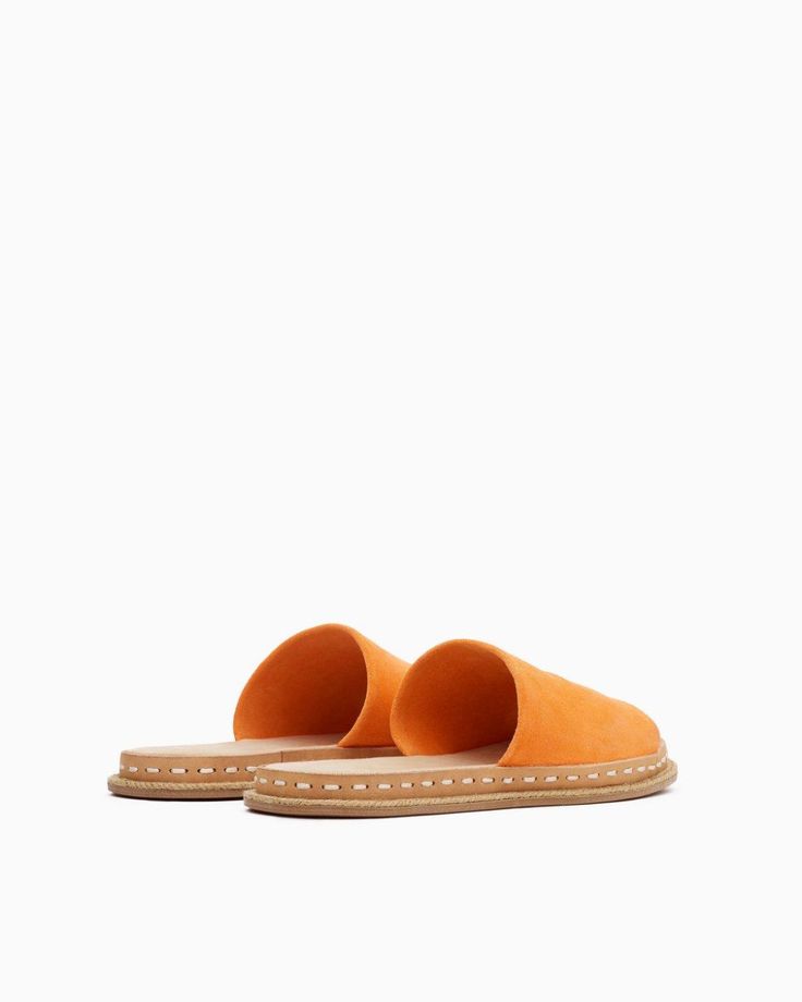 Cairo Sandal - Suede | Women Footwear | rag & bone Comfortable Cushioned Slip-ons For The Beach, Casual Summer Slip-ons With Leather Footbed, Cushioned Slip-ons For The Beach, Comfortable Beach Slip-ons With Cushioned Footbed, Comfortable Cushioned Beach Slip-ons, Summer Slides With Stitched Sole And Open Toe, Summer Open Toe Slides With Stitched Sole, Comfortable Slip-ons For Summer Vacation, Rubber Sole Slip-ons For Summer Vacation